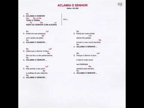 Aclamai O Senhor video