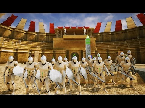 EPIC Gladiator Arena Fight!  Formata Roman Colosseum Gladiator Battle (Formata Battle Simulator)