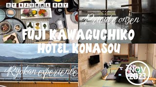 Autumn in Japan 2023  - Japanese Ryokan with Private Onsen - Fuji Kawaguchiko Ho