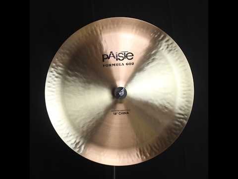Paiste 18" Formula 602 Modern Essentials China - 1151g (video demo) Bild 2