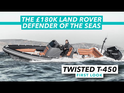 Is this £180k RIB the Land Rover Defender of the Seas? Twisted T-450 RIB first look | MBY