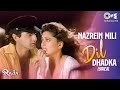 Nazrein Mili Dil Dhadka - Lyrical | Raja | Alka Yagnik, Udit Narayan | 90's Hit Love Song | Madhuri