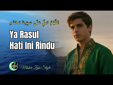 MAHER ZAIN STYLE - YA RASUL HATI INI RINDU | SHALAWAT RINDU NABI MUHAMMAD SAW #sholawat #maherzain