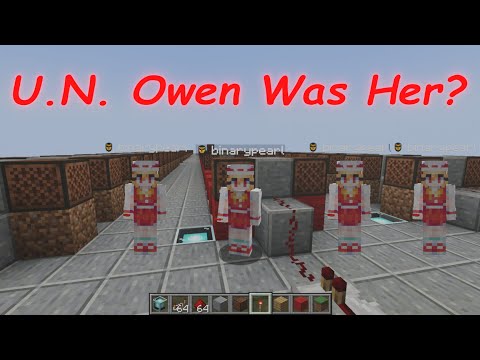 東方 - U.N. Owen Was Her?  - Touhou Minecraft note block song