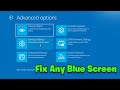 NEW UPDATED How To Fix Blue Screen Error In Windows 11 10 8 7 2025