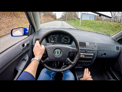 2004 Skoda Fabia [1.4 16V 75HP] | POV Test Drive #1164 Joe Black