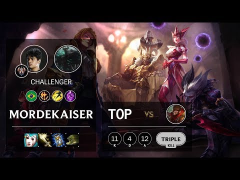 Mordekaiser Top vs Wukong - BR Challenger Patch 10.8
