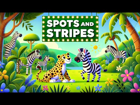 Spots and Stripes 🦓 | Fun Animal Song for Kids