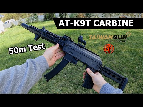AT-K9T-PE Carbine "Zenitco" Limited Edition [Arcturus] Mini review and 50m Test