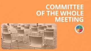 2026.04.14 Committee of the Whole Meeting