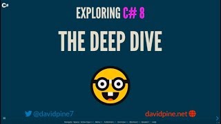 Exploring C# 8