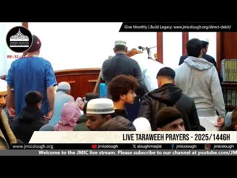 Taraweeh Prayers | Day 1 | 28/02/25 | 19:30