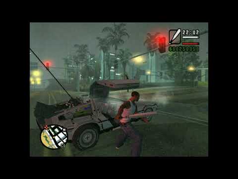 Grand Theft Auto San Andreas Back To The Future. Full Time Travel Expereince.