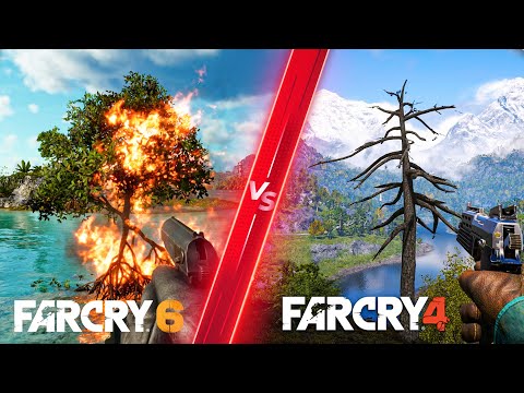 Far Cry 6 vs Far Cry 4 - Direct Comparison! Attention to Detail & Graphics! PC ULTRA 4K