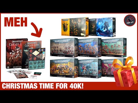 WARHAMMER 40K CHRISTMAS BATTLE FORCES ARE HERE! A Brilliant Week For Necromunda Too