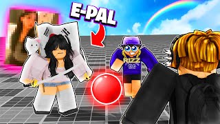 I Hired An E-GIRL To Play ROBLOX Blade Ball With Me.. 😳