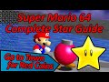 Go To Town For Red Coins Wet Dry World Super Mario 64 Complete Star Guide