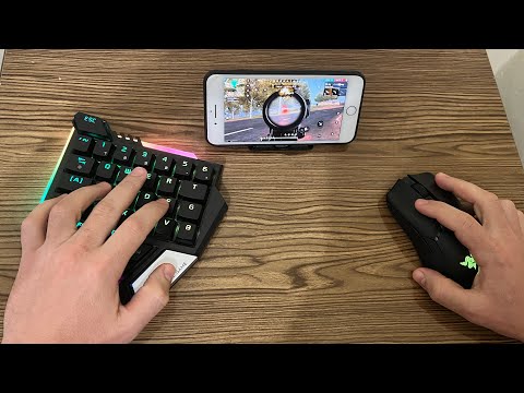 MONTEI UM MOBILADOR SEM NENHUM FIO ! O MELHOR DO MUNDO ! TECLADO E MOUSE NO CELULAR !