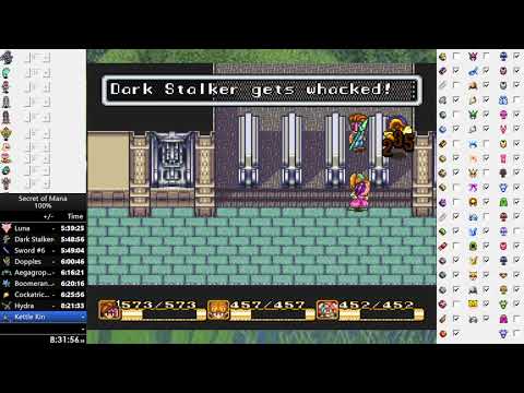 Glitch - Secret of Mana - Invisible Glove Orb (Switch Collection of Mana)