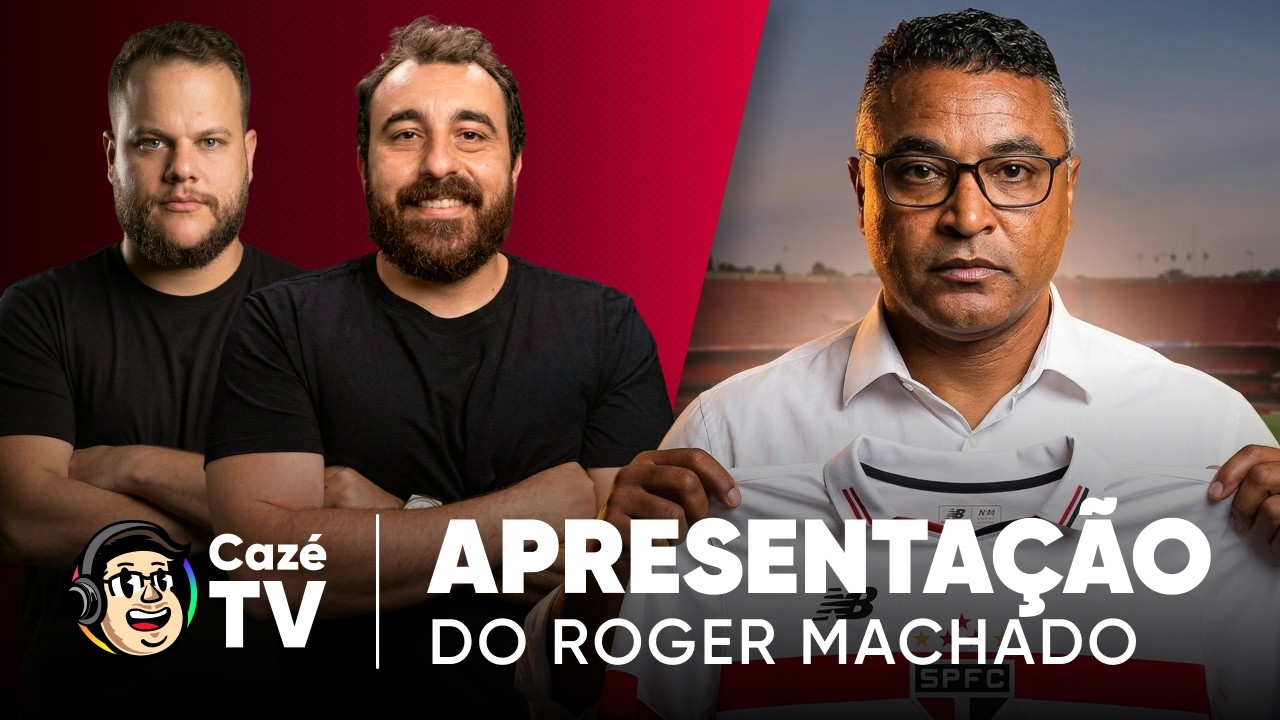 AO VIVO: COLETIVA DE APRESENTAÇÃO DE ROGER MACHADO NO SÃO PAULO