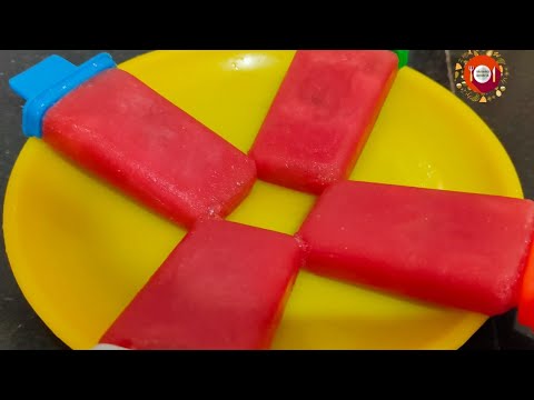 Healthy popsicles | kids Recipe | Easy to make at home | watermelon ice sticks | Healthy Ice