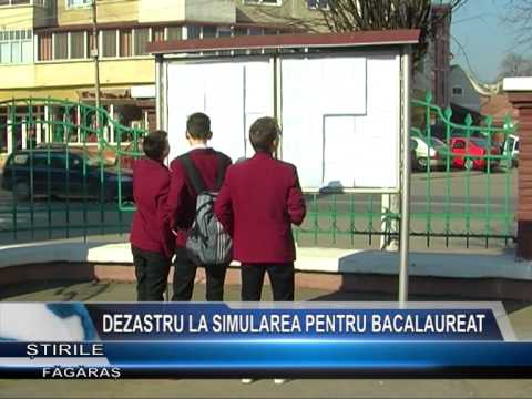 DEZASTRU LA SIMULAREA PENTRU BACALAUREAT