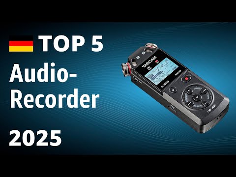 TOP—5. Beste Audio-Recorder (Field-Recorder) – Test 2025!