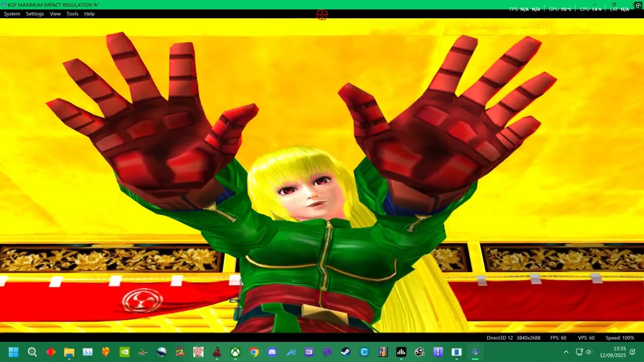 KOF MAXIMUM IMPACT REG A - ARCADE MODE ANOTHER MODEL KULA DIAMOND - 4K 2025 pcsx2