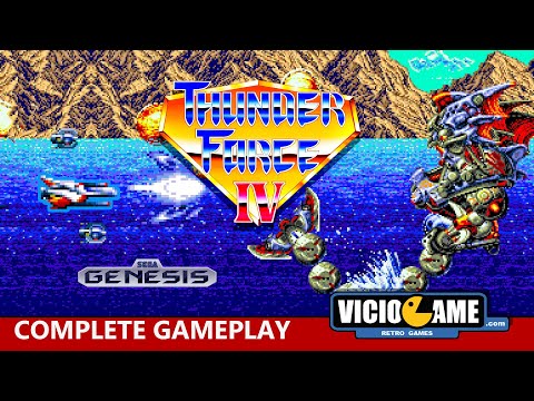 🎮 Thunder Force IV (Mega Drive) Complete Gameplay