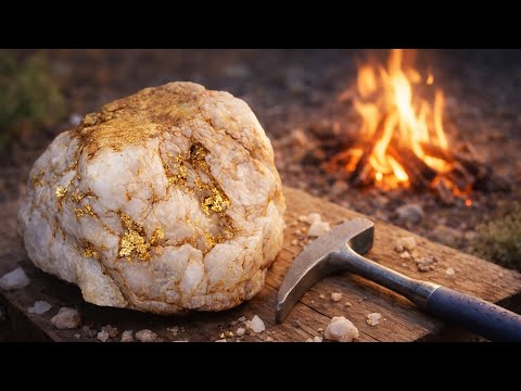 This Is How Gold Is Naturally Extracted from Ordinary Rocks