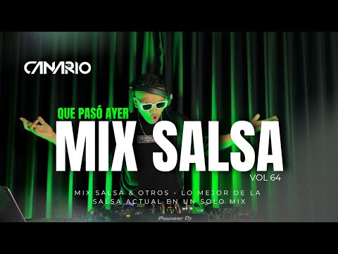 QUE PASÓ AYER VOL 64 “MIX SALSA” DJCANARIO 2025(BAILE INOLVIDABLE, TU CON EL, LOBO DOMESTICADO, ETC)