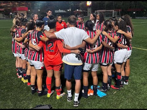 Feminino sub-17 do São Paulo massacra sem piedade em estreia da Paulista Cup da categoria