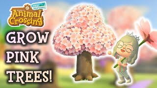 🌸 Animal Crossing New Horizons: Pink Trees! 🌸