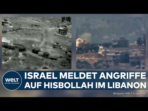 KRIEG IN NAHOST: Israel meldet Angriffe auf Hisbollah im Libanon