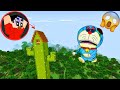 Shin Chan Found EVIL DORAEMON In Minecraft Real Horror World