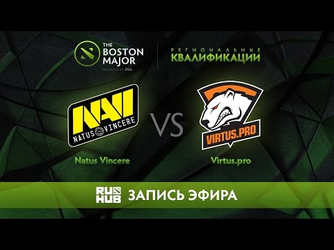 Natus Vincere vs Virtus.pro, Boston Major Qualifiers - Europe [Maelstorm, Nexus]