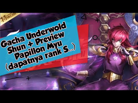 Gacha Underworld Shun + Gameplay Papillon Myu - Saint Seiya Awakening