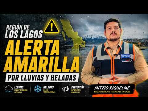 SENAPRED declara Alerta Amarilla en Palena por heladas extremas