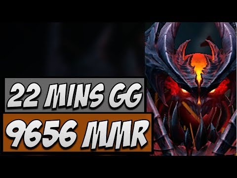 Dota 2 Gameplay - 9K Shadow Fiend 22 minutes GG by OG.Ana ROAD TO TI11