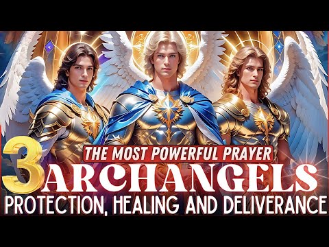 🙏 LISTEN FOR 7 DAYS TO THIS PRAYER OF THE 3 ARCHANGELS - GREAT MIRACLES WILL HAPPEN!