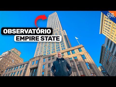 We went up to the famous Observatory of the Empire State Building.