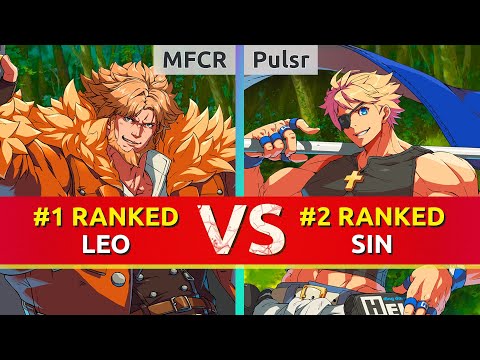 GGST ▰ MFCR (#1 Ranked Leo) vs Pulsr (#2 Ranked Sin). High Level Gameplay