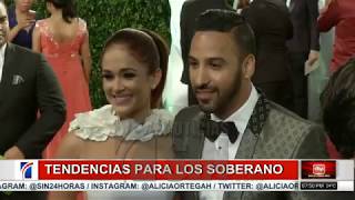 Alfombra roja de Premios Soberano en cuanto a moda y tendencias