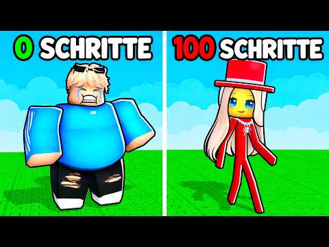 Roblox aber JEDE SEKUNDE wirst du DÜNNER..
