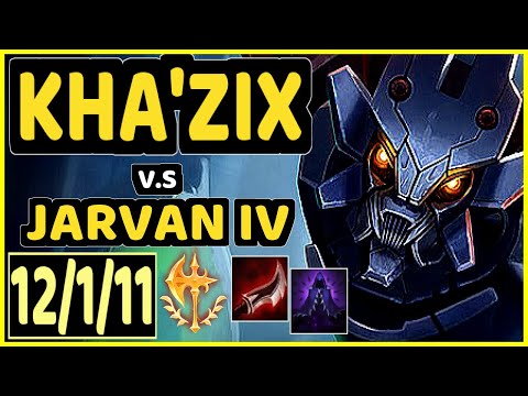 AGURIN (KHA'ZIX) vs JARVAN IV - 12/1/11 KDA JUNGLE CHALLENGER GAMEPLAY - EUW