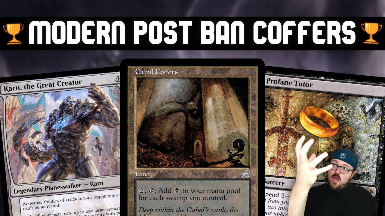 The Bans Made Coffers BROKEN! 💍Modern MTG Gameplay & Deck Tech