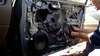 Nissan Sentra Window Motor Regulator Removal