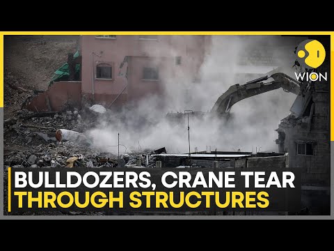 Israel Demolishes Buildings In West Bank Camp, Nur Shams Camp Home To Over 100 Families | WION