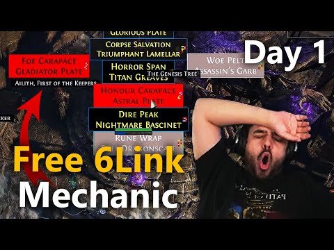 This league is INCREDIBLE - POE Keepers Day 1