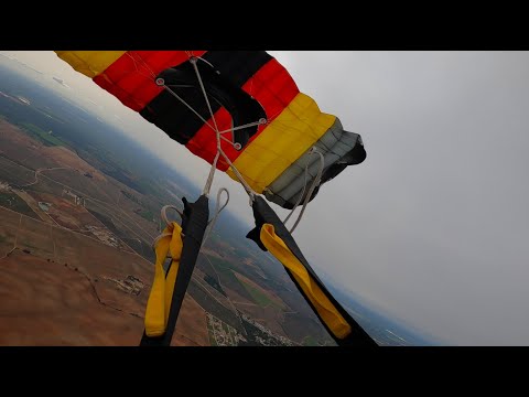Skydiving Malfunctions: Parachute malfunction - cut away after a line twist
